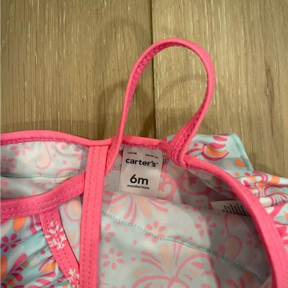 Carter’s girls 6m Swimsuit top - Picture 2 of 4